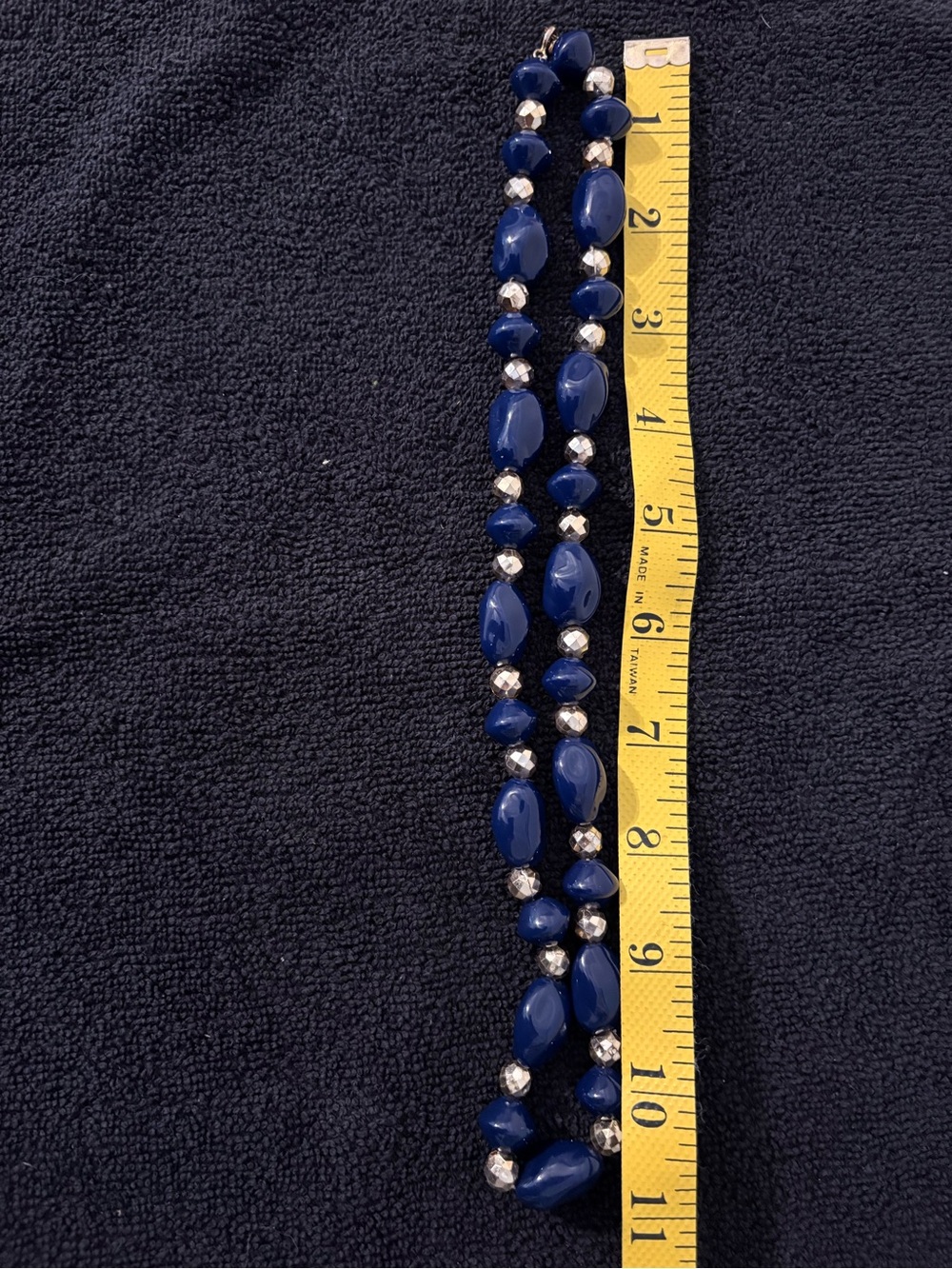 Blue Beaded Necklace